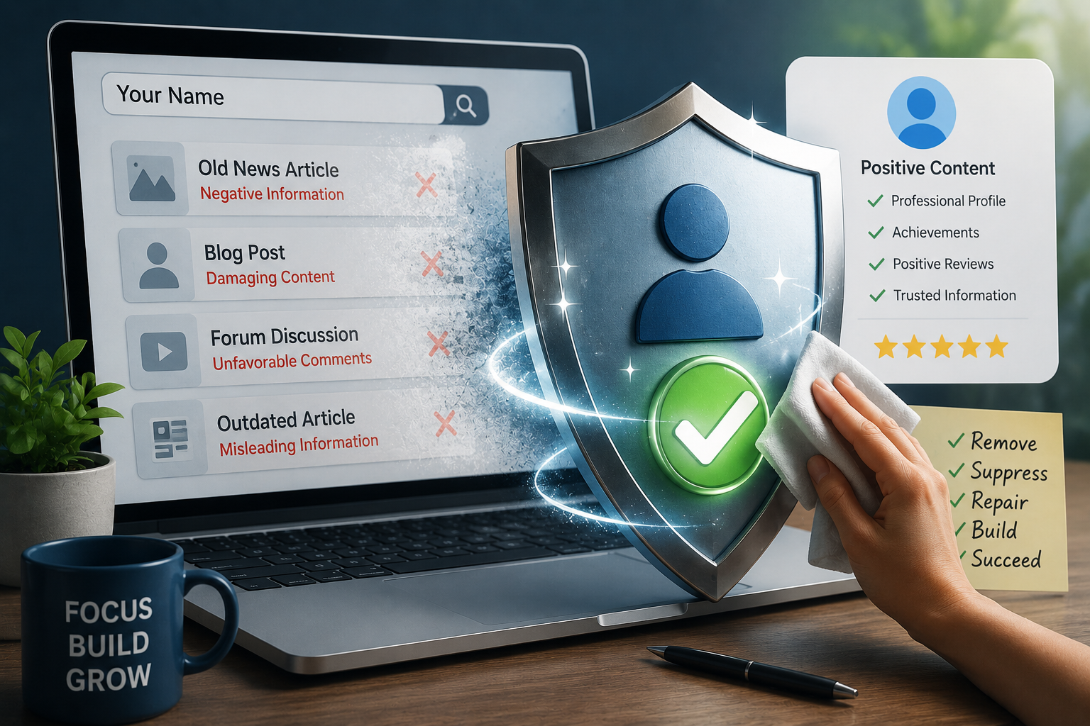 How to Clean Up Your Online Reputation
